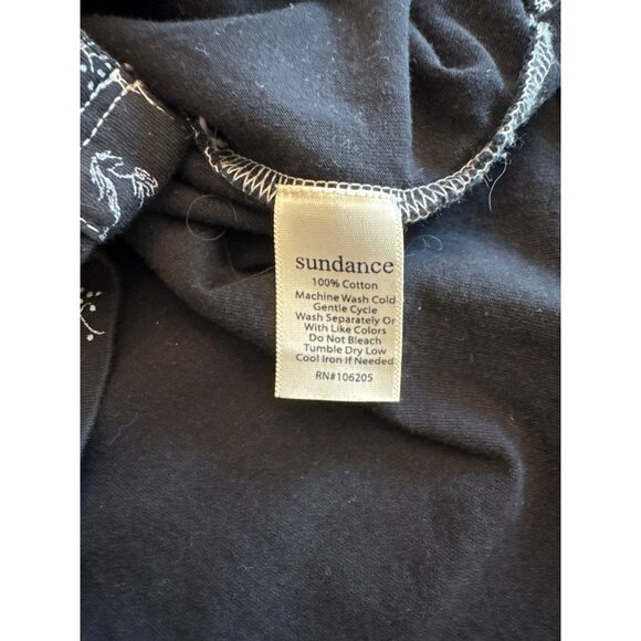 Sundance Black Long Sleeve Button-Up Shirt Horse Print Size Large Equestrian - Picture 4 of 5